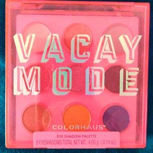 Eyeshadow Pallet Earthy and Mauve Gold Silver Matte and Glitter